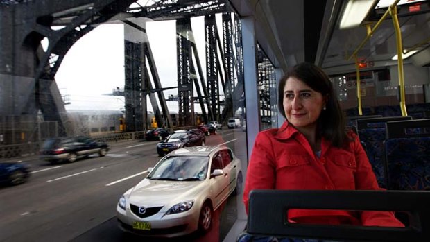 "This plan will stand the test of time" ... Transport Minister, Gladys Berejiklian.