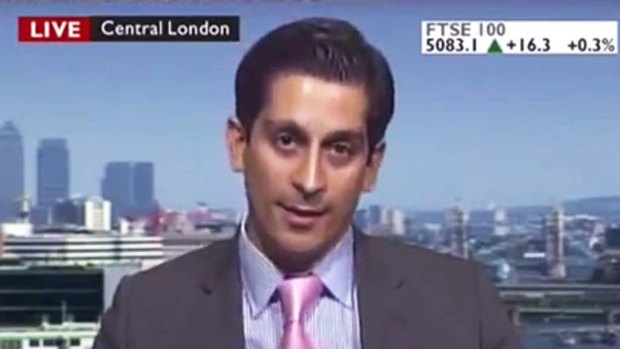 London trader Alessio Rastani announces he dreams of another recession.