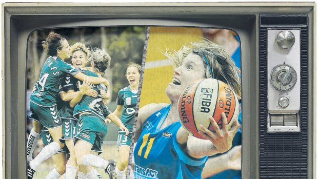 Canberra's women's sporting teams are set to receive even less screen time in the upcoming season.