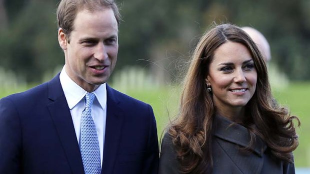 Expecting ... William and Kate, the Duke and Duchess of Cambridge.