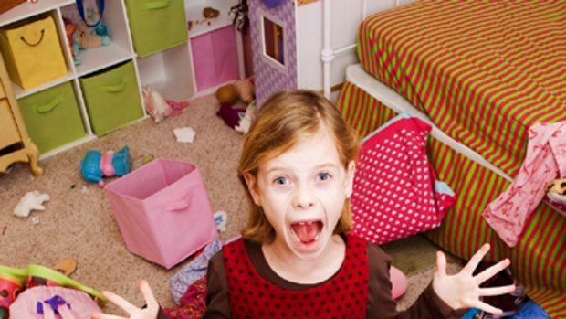 Born to be messy ... the urge to clutter can be attributed to genes.