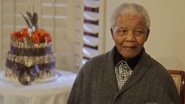 Welcome news: Former South African President Nelson Mandela's health is improving.