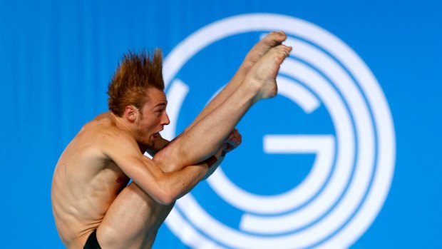 Off the pace: Matthew Mitcham finished out of the medals.