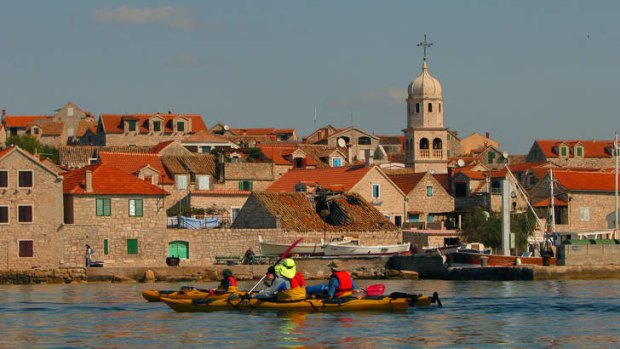 Glide by...the kayaking odyssey from Croatia.