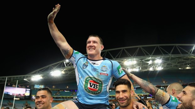 Leadership example: Paul Gallen contacted Meares after a rogue tweet aimed at the NRL. 