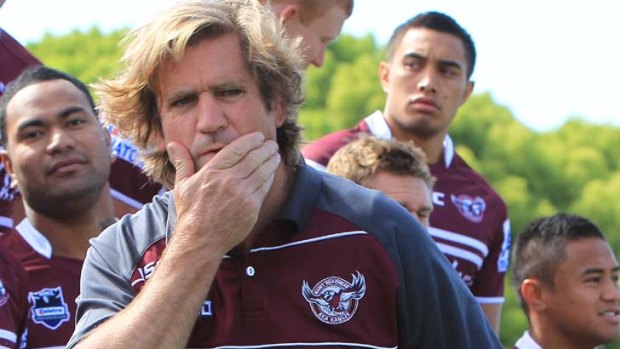 Divide and conquer &#8230; Des Hasler has left Manly a club in crisis following allegations he verbally abused one staff member and sought to lure another to the Bulldogs in breach of contract.