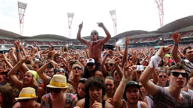 Big Day Out 2013: One of the five festivals which Australian Hearing tested.