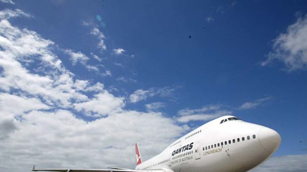 Reconfigured Qantas 747s offer the same business class seats as the A380 superjumbo.