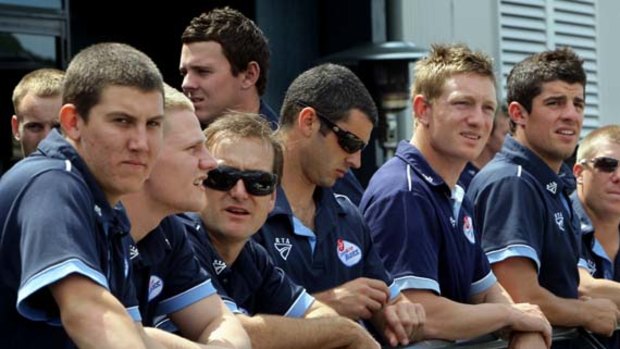No substitute for quality ... members of the NSW cricket squad look ready for action at the season launch at Pyrmont yesterday.