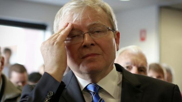 Kevin Rudd has maintained that blame for the decision to walk away from the scheme is shared by Ms Gillard and Mr Swan.