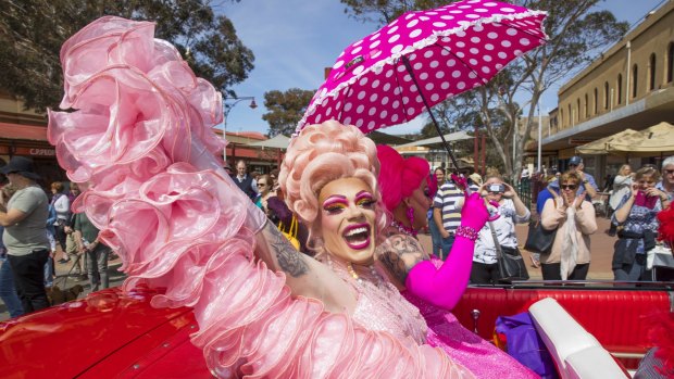 The Broken Heel Street Parade. 