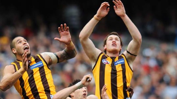 High-flying stars such as Lance Franklin and Jarryd Roughead need extra leg-room.