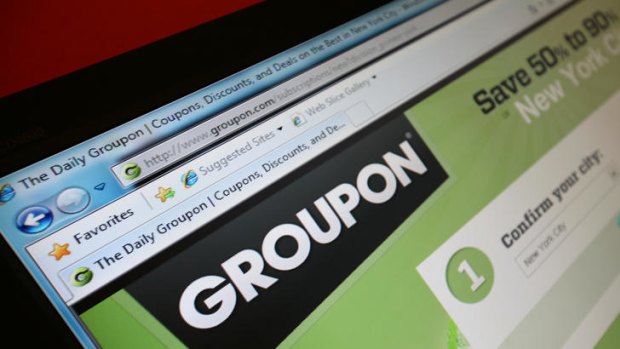 Countersuit ... Groupon is facing action from the former employees it is also sueing.