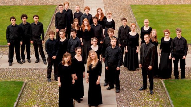 The Choir of Clare College at Cambridge.