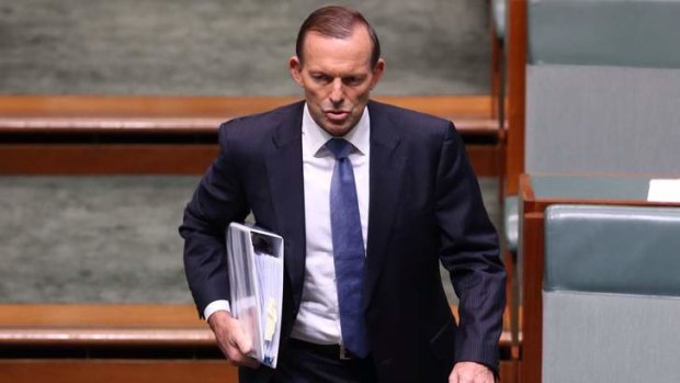Prime Minister Tony Abbott says his government isn't interested in "picking unnecessary fights" on media laws. Photo: Andrew  Meares