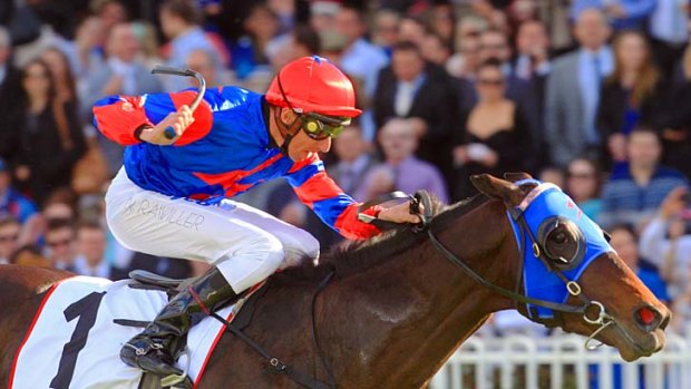 All class: Pierro races clear in the Run To The Rose at Rosehill.