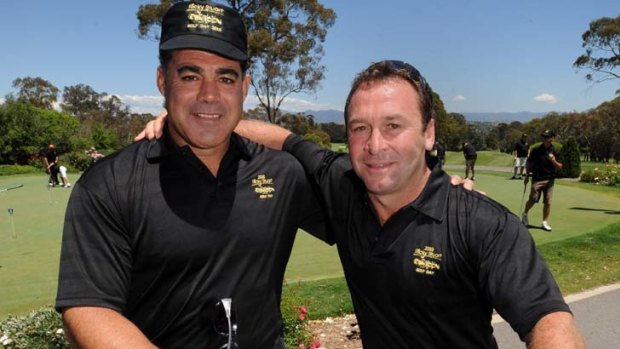 "There's no strained relationship from my end ... I can't comment for Mal" ... Ricky Stuart.