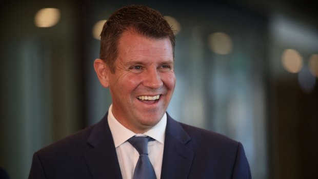 NSW Premier Mike Baird says the government does not intend to overturn a ban on property developers making political donations