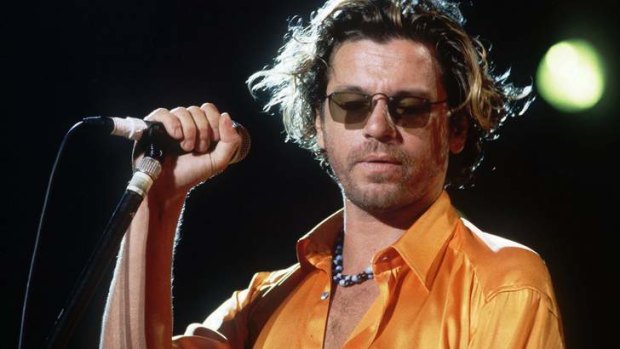 Revival ... the late Michael Hutchence's hits with INXS have surged to the top of the Australian charts again.