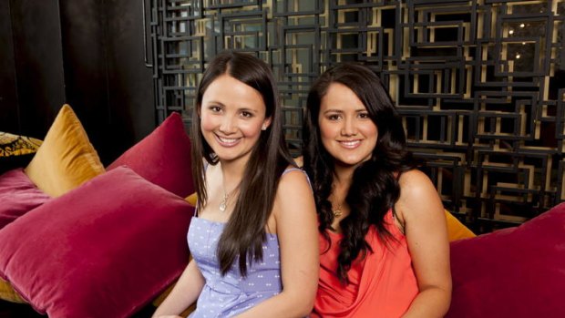 Carly Cheung (left) and sister Emily discovered the <i>My Kitchen Rules</i> experience puts personal qualities in the spotlight as much as the contestants' cooking skills.