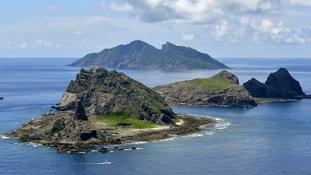 Site of contention ... both Japan and China claim the islands to be a part of their own national territory.