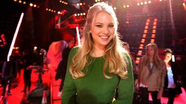 Anja Nissen before her big win.