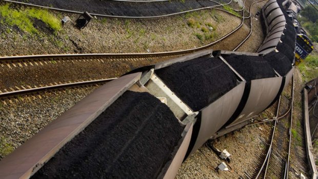 Rolling: The proposed coal line could be Queensland's most expensive infrastructure project.