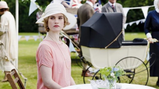 Ever popular: Downton Abbey on Seven.