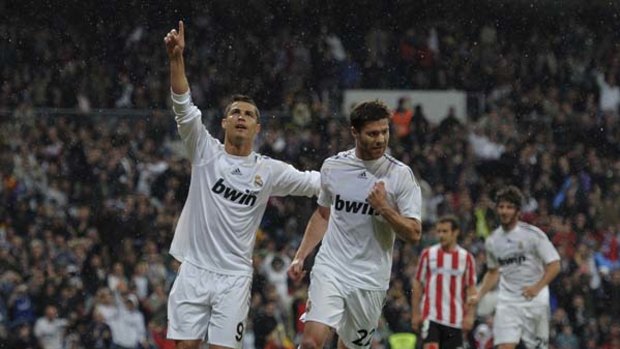 Lethal duo ... Real Madrid's Cristiano Ronaldo and Xabi Alonso are among the galaxy of stars in contention for the prestigious Ballon d'Or.
