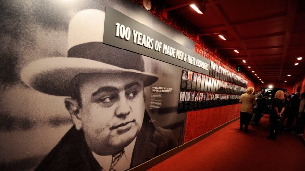 Rogues gallery: The Mob Museum in Las Vegas chronicles the history of organised crime in the United States.