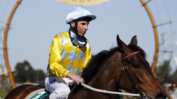  
Right attitude: Jockey Danny Beasley returns with a focus on success in Sydney.
 
