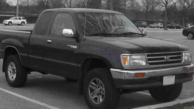 Police are looking for a vehicle similar to this one.