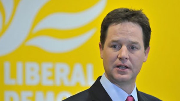 Nick Clegg ... star has been rising since the first leaders’ debate.