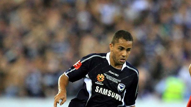 Fred during his days with Melbourne Victory.