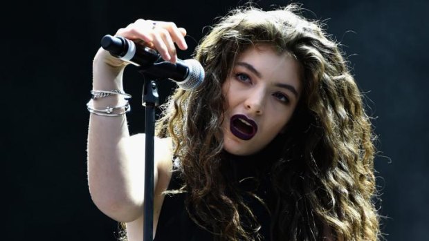 Unbeatable ... Lorde's performance at Lollapalooza on day one.
