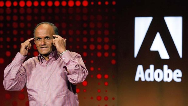 Investigating ... Adobe chief executive Shantanu Narayen.