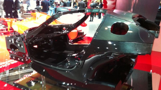 Replacement Ferrari Enzo carbon fibre shell.