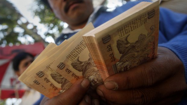 More than half of Indians confess to having had to pay bribes.