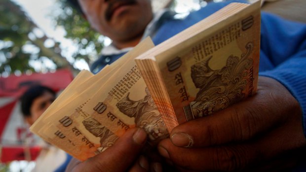 More than half of Indians confess to having had to pay bribes.