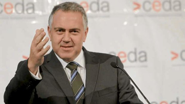 "Essentially they are just kicking the can further down the road": Joe Hockey.