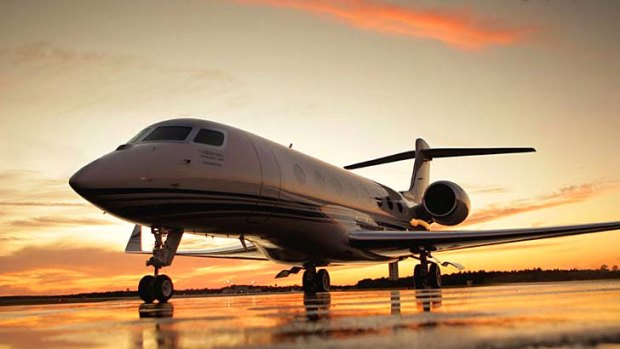 The fastest subsonic executive jet, Gulfstream's forthcoming G650, can fly 11,000 kms at 1041km/h and has a top speed of 1133 km/h.