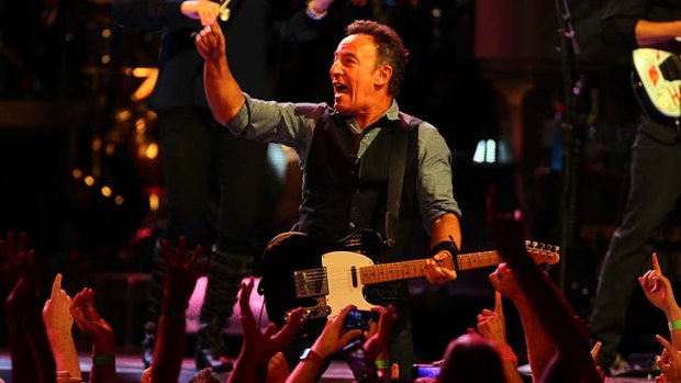 Showed us who's Boss: Bruce Springsteen.