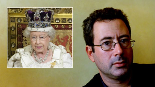 Not a <i>Good New Week</i>... Ben Elton has apologised for calling the Queen "a sad little old lady" (inset).