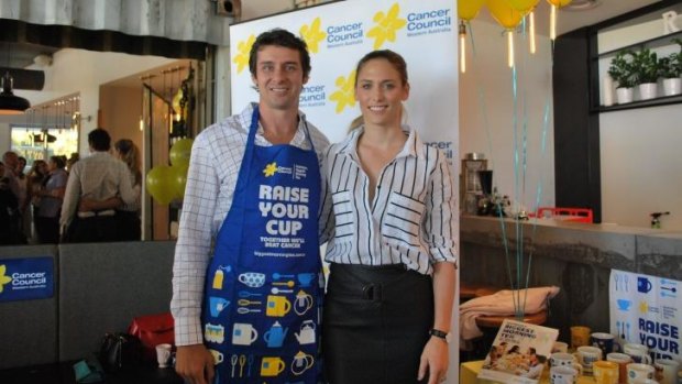 Andrew and Rayne Embley have thrown their support behind Australia's Biggest Morning Tea.