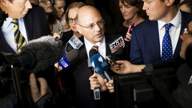 Too busy 'transitioning' to the Senate to notice the company's dire financial straits: Senator Arthur Sinodinos.