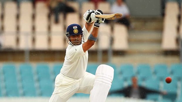Chalk and cheese: Sachin Tendulkar and Donald Bradman are not as similar in batting style as is often believed, says author Tony Shillinglaw.