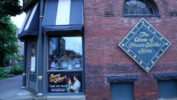 Anne of Green Gables store in Charlottetown.