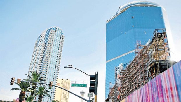 Cost overruns: the Fontainebleau casino in Las Vegas, in which Crown held a minority stake.