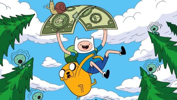 Jeremy Shada plays Finn in Adventure Time, alongside John DiMaggio as his best friend and adopted brother Jake the dog.