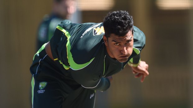 Schoolbags to riches: Gurinder Sandhu is bound for the Indian Premier League.